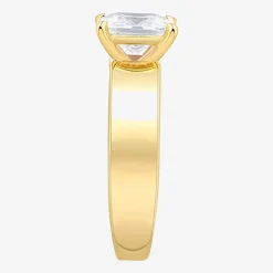 (H-I / Si2) Womens 2 CT. T.W. Lab Grown White Diamond 14K Gold Solitaire Engagement Ring
