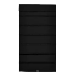 Home Basics Classic Cotton Twill Fabric With Blackout Liner Custom Cordless Blackout Roman Shade