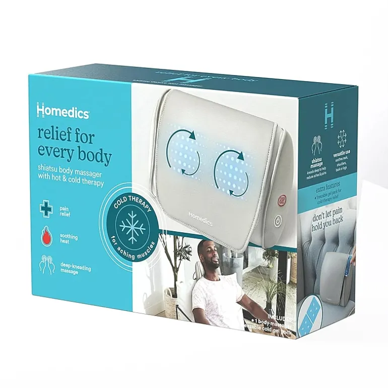 HoMedics Shiatsu Body Massager with Hot and Cold