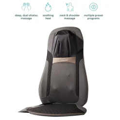 HoMedics Shiatsu Elite II Massage Cushion with Soothing Heat
