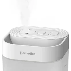 HoMedics Top-Fill 50hr Ultrasonic With Night Light Humidifier