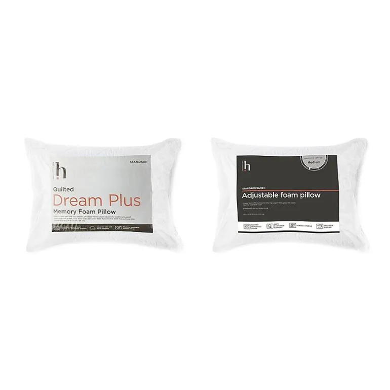 Home Expressions Adjustable Foam Pillow