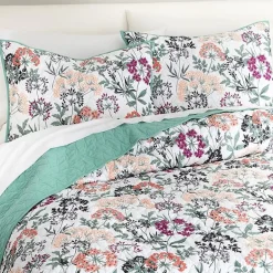 Home Expressions Avery Floral Quilt Set