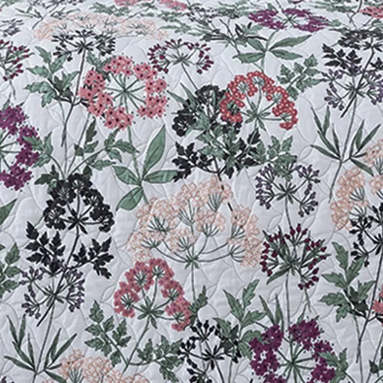 Home Expressions Avery Floral Quilt Set