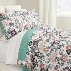 Home Expressions Avery Floral Quilt Set