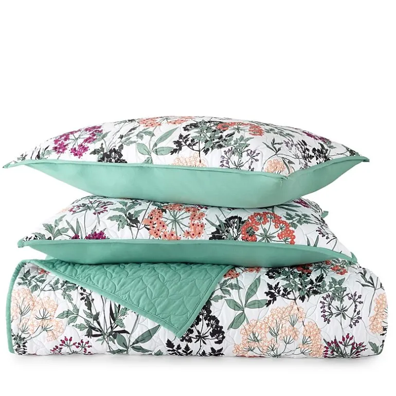 Home Expressions Avery Floral Quilt Set