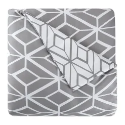 Home Expressions Ayden Geometric Reversible Complete Bedding Set with Sheets