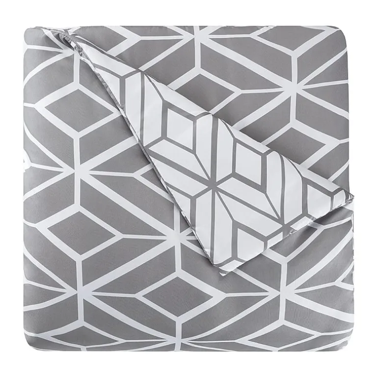 Home Expressions Ayden Geometric Reversible Complete Bedding Set with Sheets