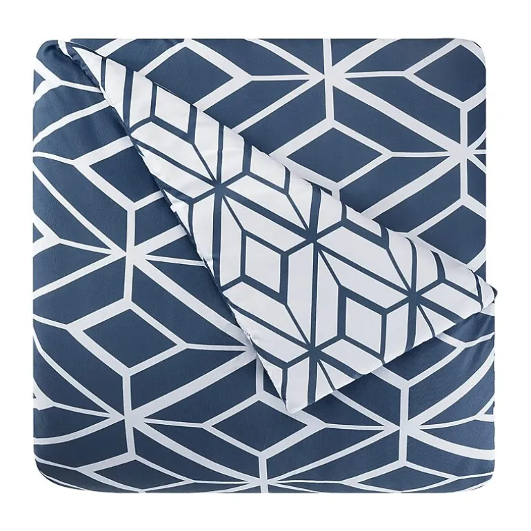 Home Expressions Ayden Geometric Reversible Complete Bedding Set with Sheets