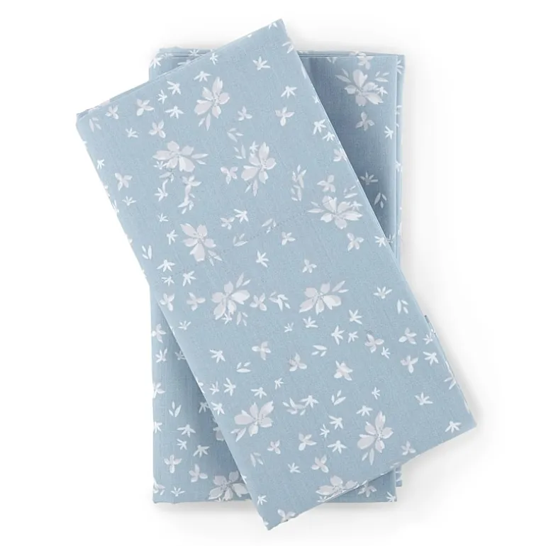 Home Expressions Cool and Crisp Cotton Percale 2-Pack Pillowcase