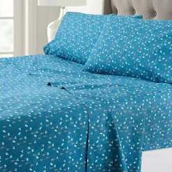 Home Expressions Cool And Crisp 6pc Cotton Percale Sheet Set