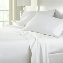 Home Expressions Cool and Crisp Cotton Percale Sheet Set