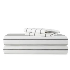 Home Expressions Cool and Crisp Cotton Percale Sheet Set