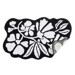 Home Expressions Dazed Floral Bath Rug