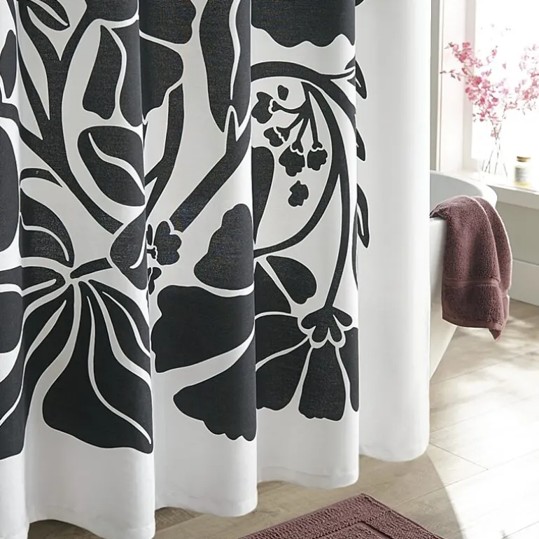 Home Expressions Dazed Floral Shower Curtain