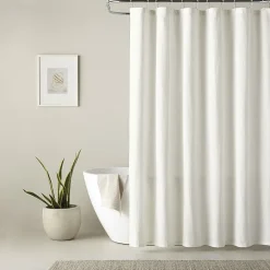 Home Expressions Dobby Stripe Shower Curtain