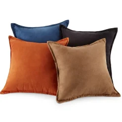 Home Expressions Faux Suede 2-pack Square Throw Pillow