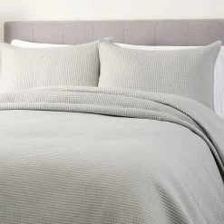 Home Expressions Geo Stitch Quilt Set