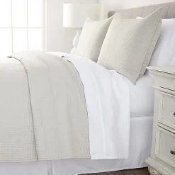 Home Expressions Geo Stitch Quilt Set
