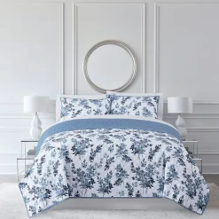 Home Expressions Madeline Floral Quilt Set