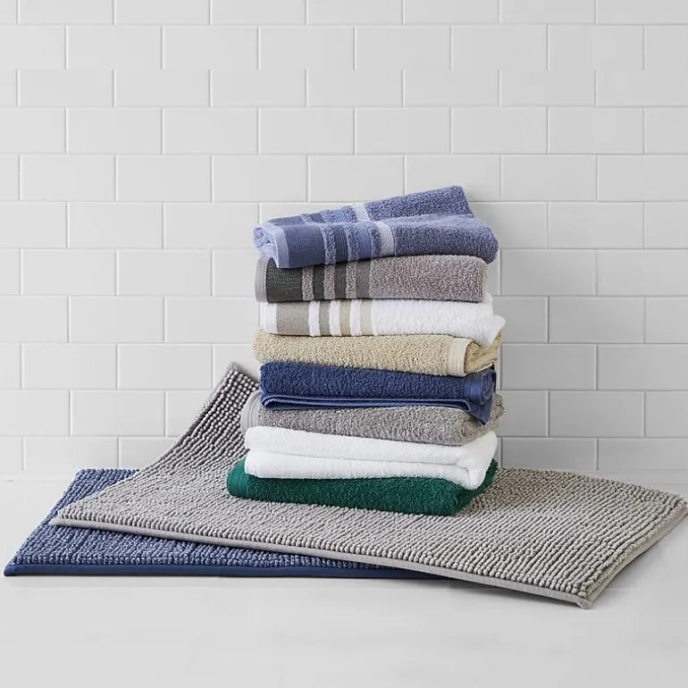 Home Expressions Melange Noodle Memory Foam Bath Rug
