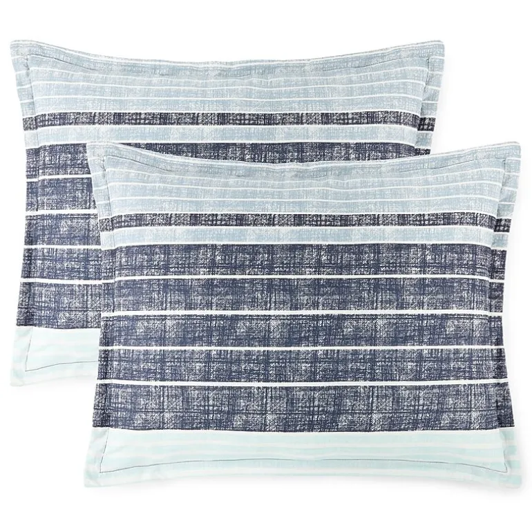 Home Expressions Mercer Stripes Complete Bedding Set With Sheets