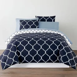 Home Expressions Nora Ogee Complete Bedding Set with Sheets