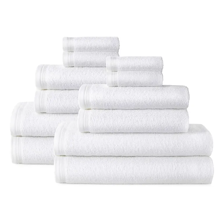 Home Expressions 12-pc. Solid Bath Towel Set