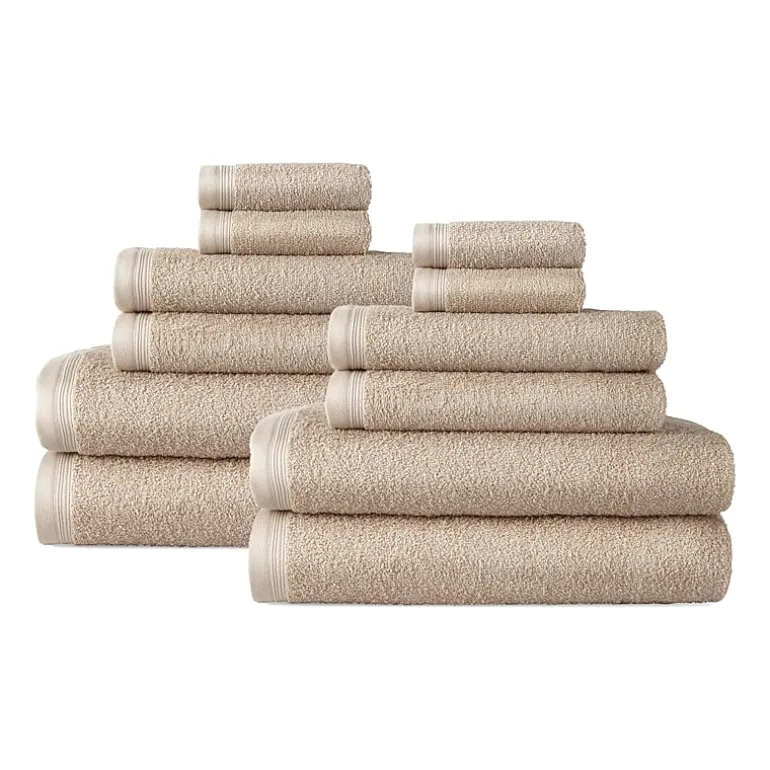 Home Expressions 12-pc. Solid Bath Towel Set