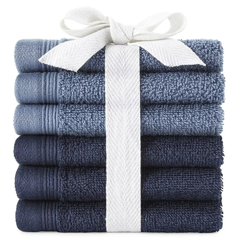 Home Expressions 6pc Washcloth Set