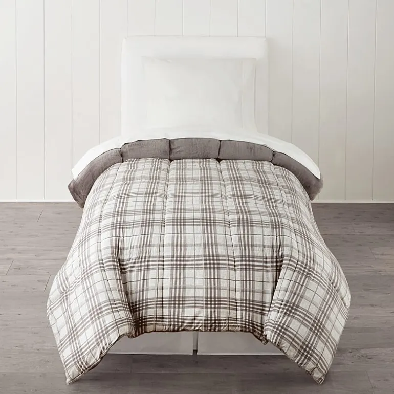 Home Expressions Plush Ultra Soft Down Alternative Reversible Comforter