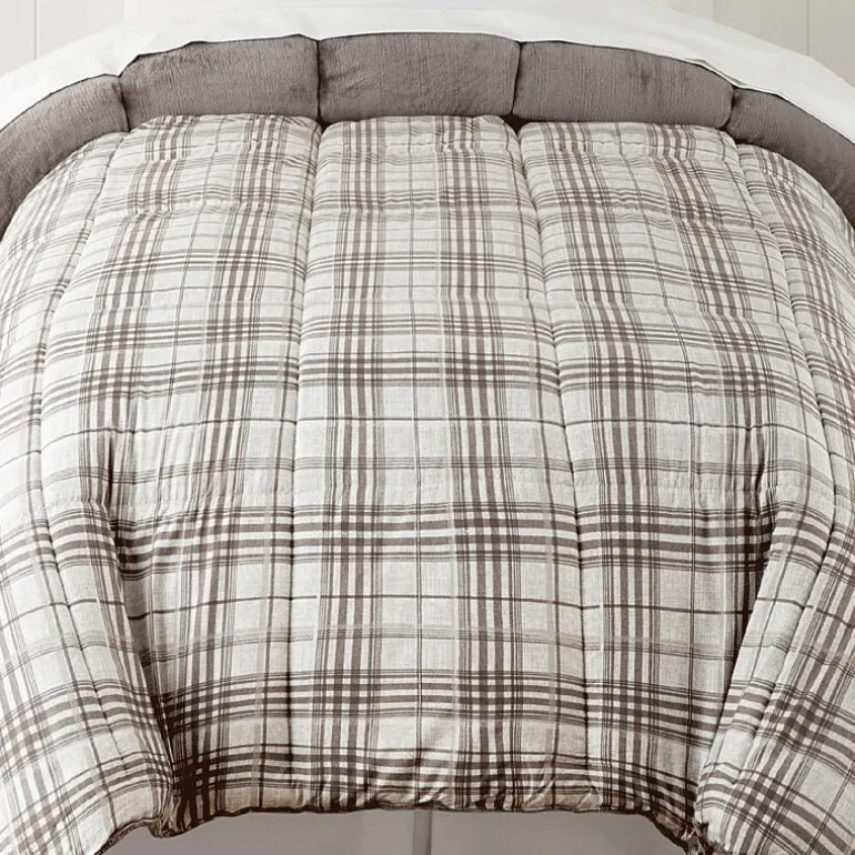 Home Expressions Plush Ultra Soft Down Alternative Reversible Comforter