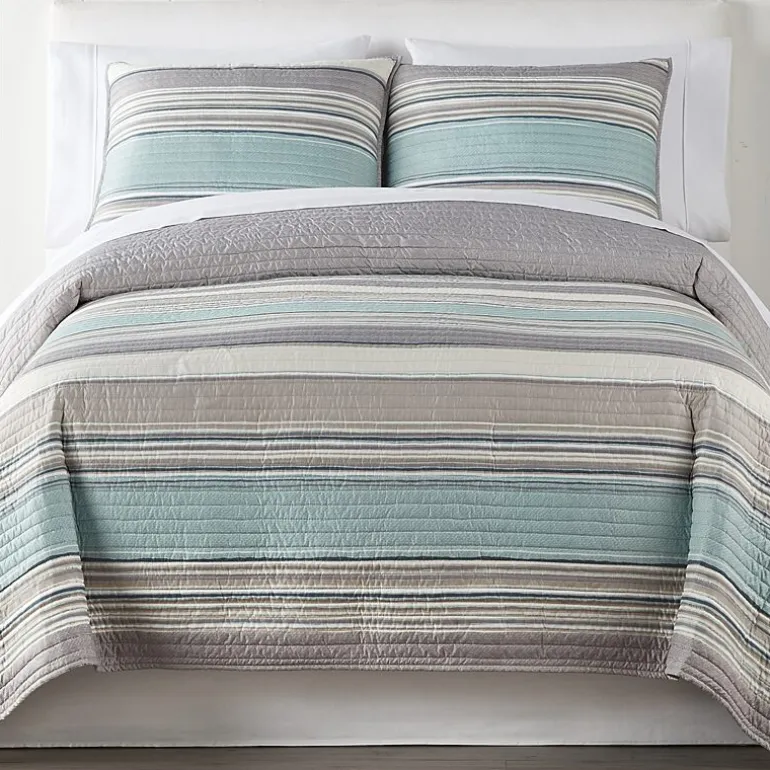 Home Expressions Reagan Stripe Quilt