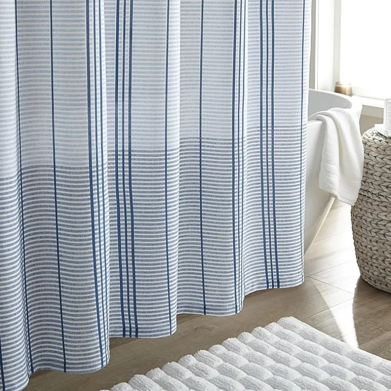 Home Expressions Rugby Stripe Shower Curtain