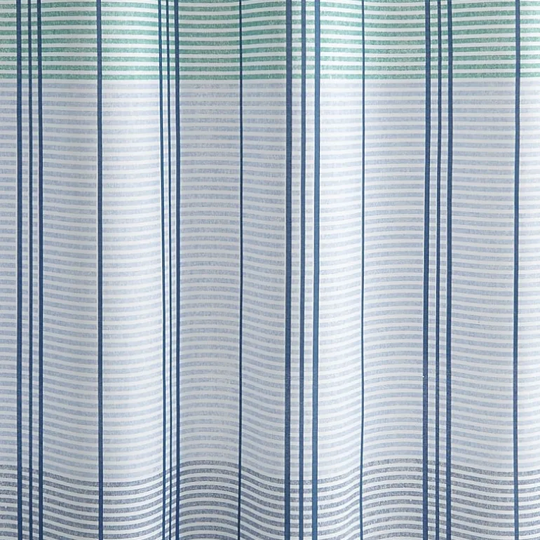 Home Expressions Rugby Stripe Shower Curtain