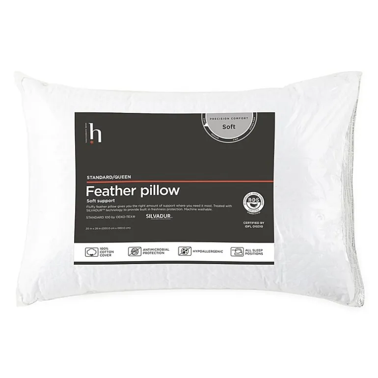 Home Expressions Soft Support Feather Pillow