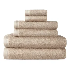 Home Expressions Solid & Stripe Bath Towel