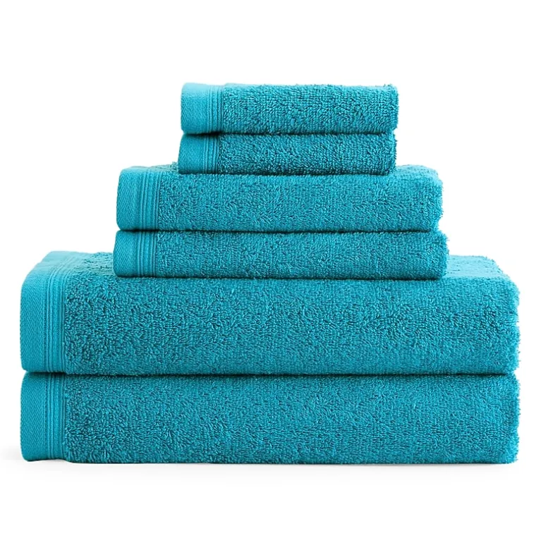 Home Expressions Solid & Stripe Bath Towel