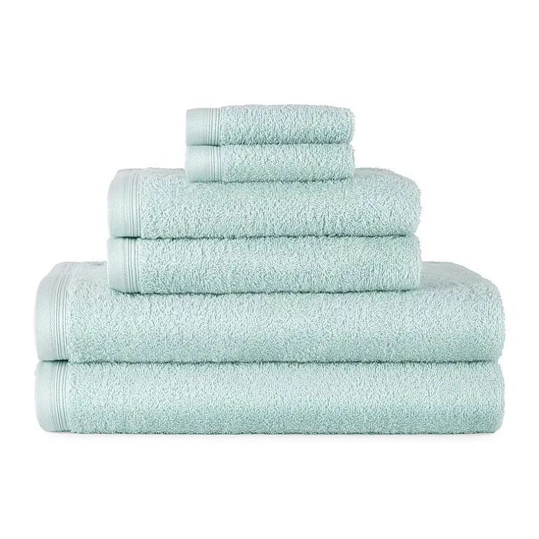 Home Expressions Solid & Stripe Bath Towel