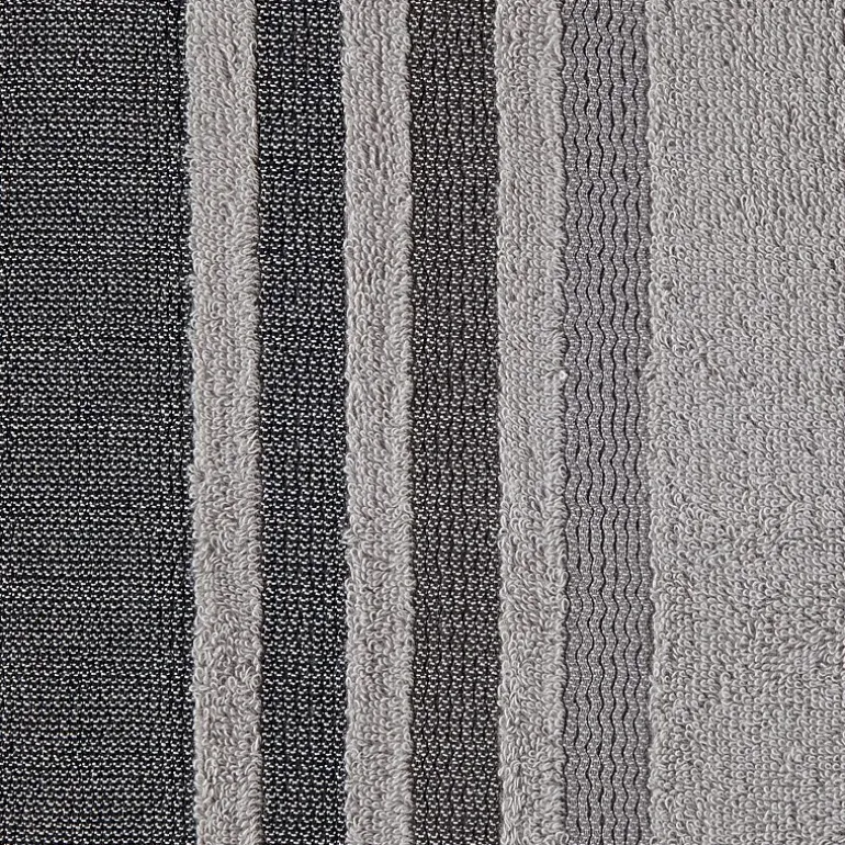 Home Expressions Solid & Stripe Bath Towel