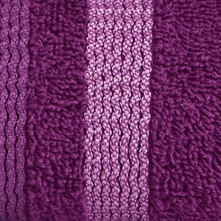Home Expressions Solid & Stripe Bath Towel