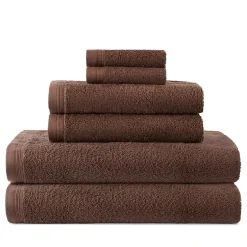 Home Expressions Solid & Stripe Bath Towel