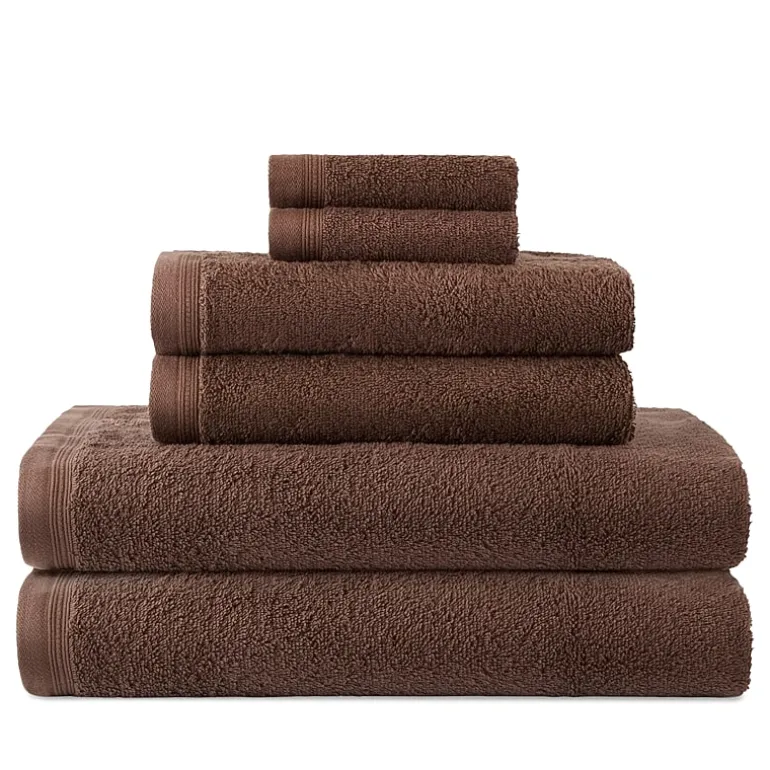 Home Expressions Solid & Stripe Bath Towel
