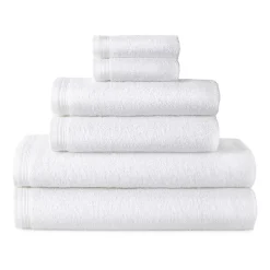 Home Expressions Solid & Stripe Bath Towel