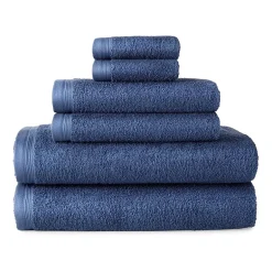 Home Expressions Solid & Stripe Bath Towel