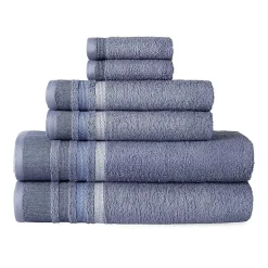 Home Expressions Stripe 6-pc. Bath Towel Set