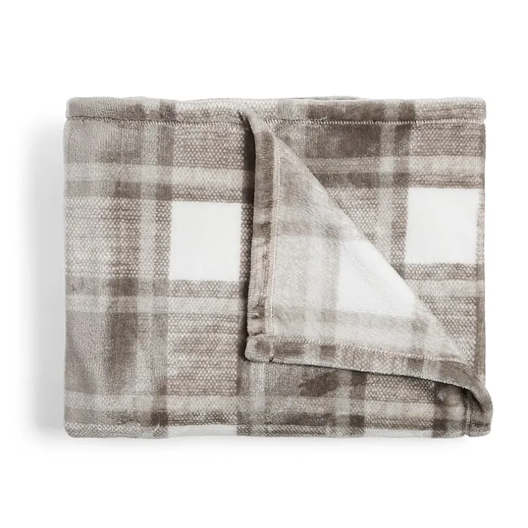 Home Expressions Velvet Plush Print Throw