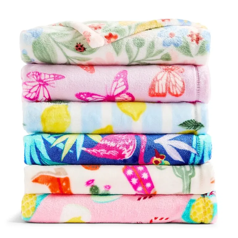 Home Expressions Velvet Plush Print Throw