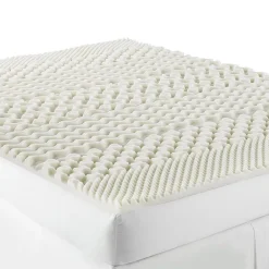 Home Expressions 7-Zone Memory Foam Mattress Topper