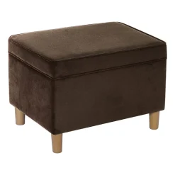 HOMEPOP Homepop Dinah Storage Lift-Top Upholstered Ottoman